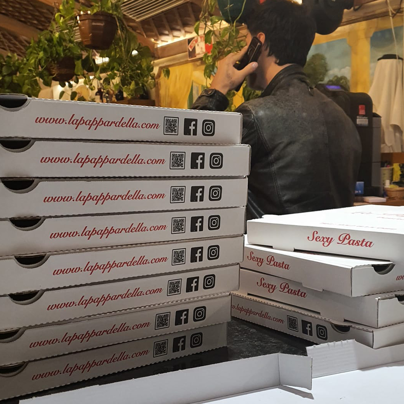 Delivery o Take Away en La Pappardella de Puerto Banús