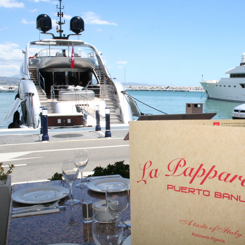 Reserva en el Restaurante La Pappardella de Puerto Banús