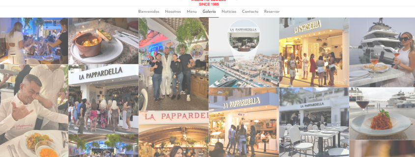 Ver galeria de La Pappardella Puerto Banus. See gallery of La Pappardella Puerto Banus.